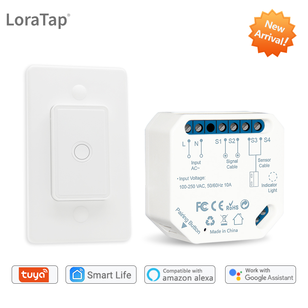 Tuya Smart Life WiFi Garage Door Controller Opener with Remote - Main Image