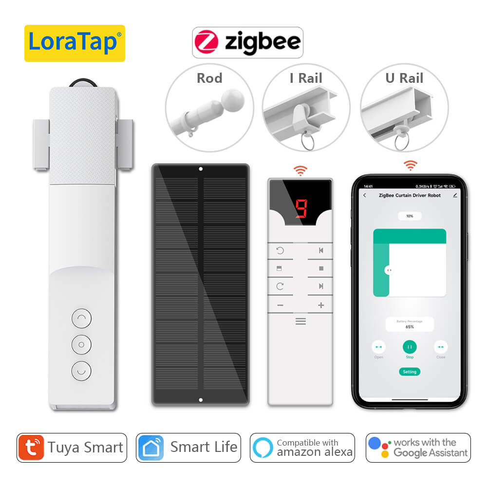 LoraTap ZigBee 3.0 Driver per Curtainbot Asta romana I Tipo Motori per